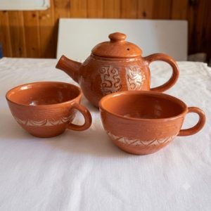 Juego de Té de Barro