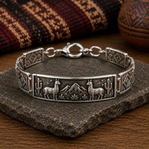 Pulsera "Linaje Andino" - pulsera para hombre