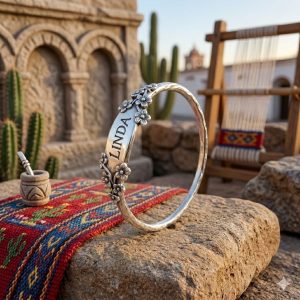 anillo artesanal de alpaca